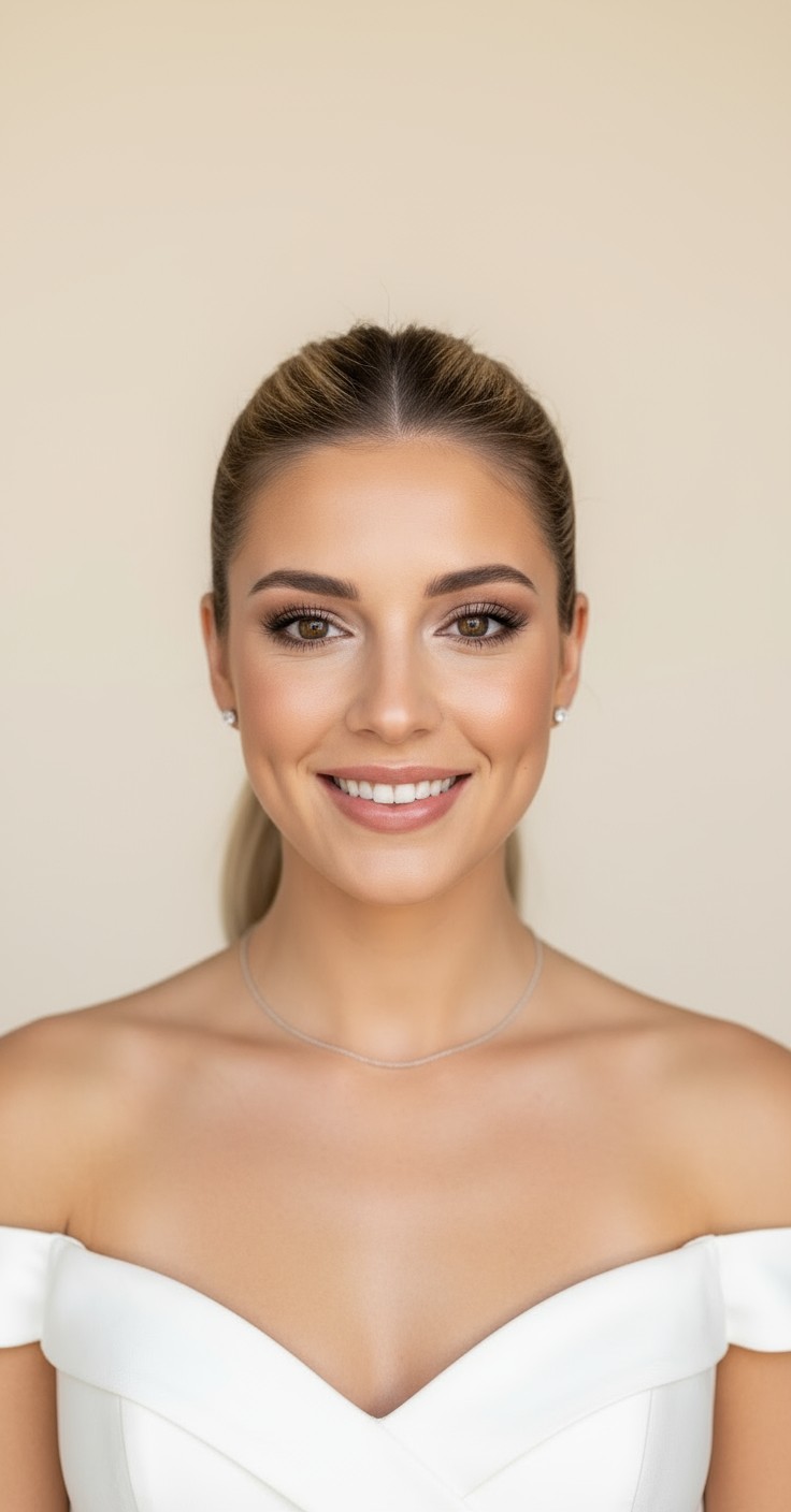 After French Braid Ponytail